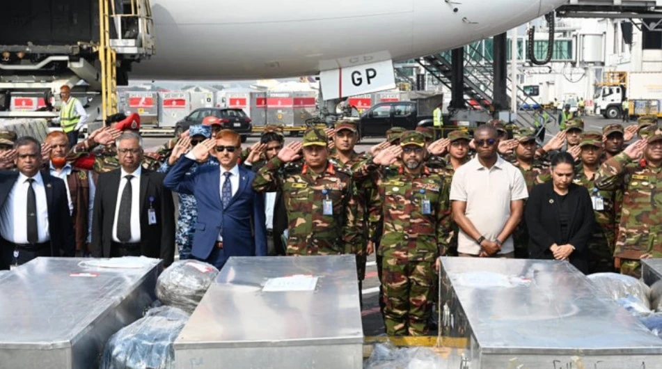 সুদান থেকে দেশে ফিরল ৬ বাংলাদেশি শান্তিরক্ষীর নিথর দেহ